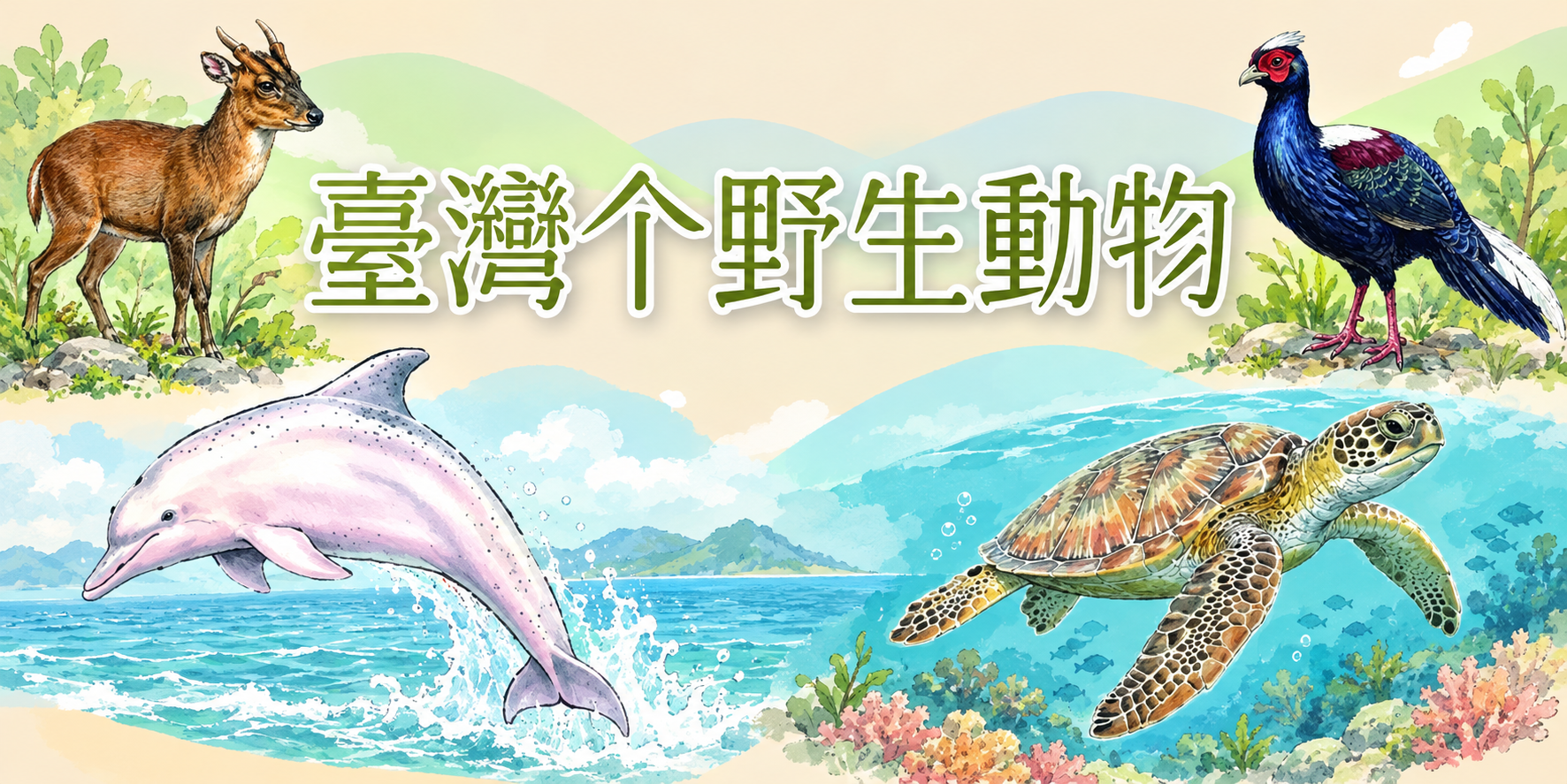 【節慶&宣導】 臺灣的野生動物/客語版